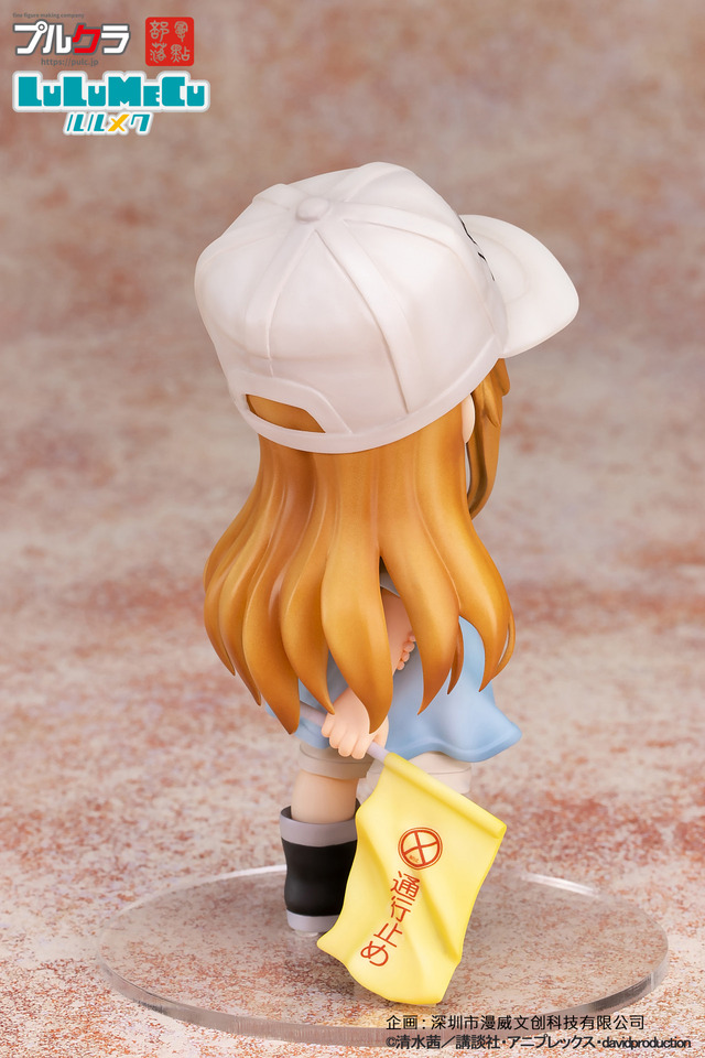 「デフォルメシリーズ ルルメク 血小板 PVC製塗装済完成品フィギュア」3,211円（税抜）（C）清水茜／講談社・アニプレックス・davidproduction