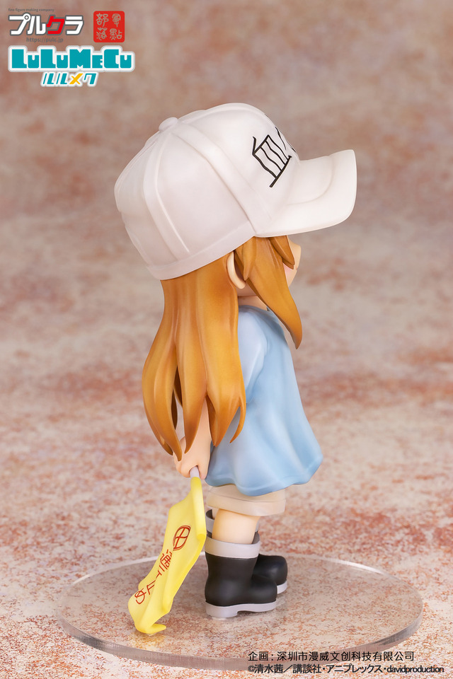「デフォルメシリーズ ルルメク 血小板 PVC製塗装済完成品フィギュア」3,211円（税抜）（C）清水茜／講談社・アニプレックス・davidproduction
