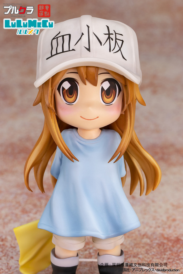 「デフォルメシリーズ ルルメク 血小板 PVC製塗装済完成品フィギュア」3,211円（税抜）（C）清水茜／講談社・アニプレックス・davidproduction