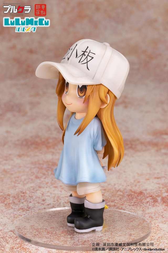 「デフォルメシリーズ ルルメク 血小板 PVC製塗装済完成品フィギュア」3,211円（税抜）（C）清水茜／講談社・アニプレックス・davidproduction