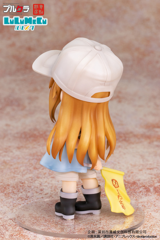「デフォルメシリーズ ルルメク 血小板 PVC製塗装済完成品フィギュア」3,211円（税抜）（C）清水茜／講談社・アニプレックス・davidproduction