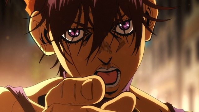 「AR エアロスミスシューティング」（C）LUCKY LAND COMMUNICATIONS/集英社・ジョジョの奇妙な冒険GW製作委員会