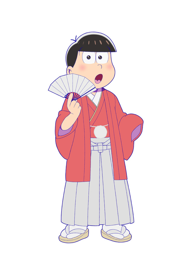 「ゼクシィ」6月号 袴姿のおそ松（C）赤塚不二夫／えいがのおそ松さん製作委員会 2019