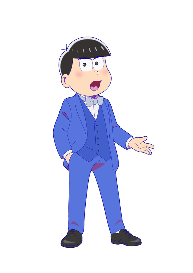 「ゼクシィ」5月号タキシード姿（C）赤塚不二夫／えいがのおそ松さん製作委員会 2019