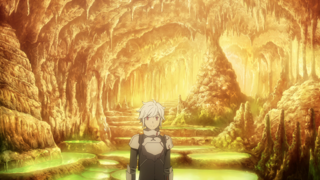 『ダンジョンに出会いを求めるのは間違っているだろうかII』場面カット（C）大森藤ノ・SB クリエイティブ/ダンまち 2 製作委員会