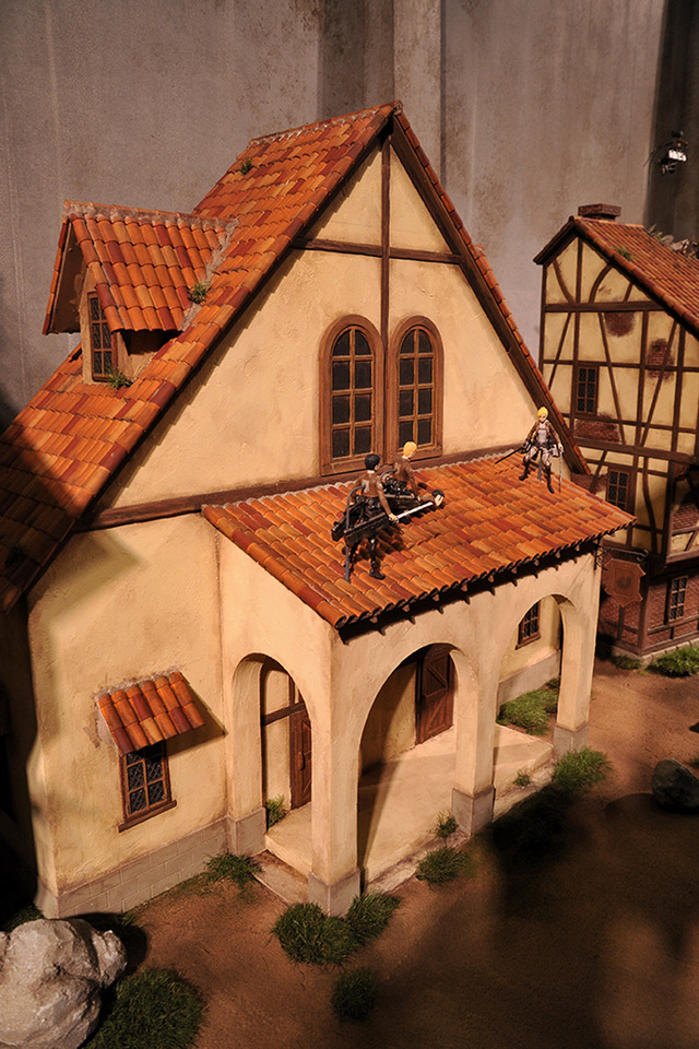 『進撃の巨人』のブースの様子