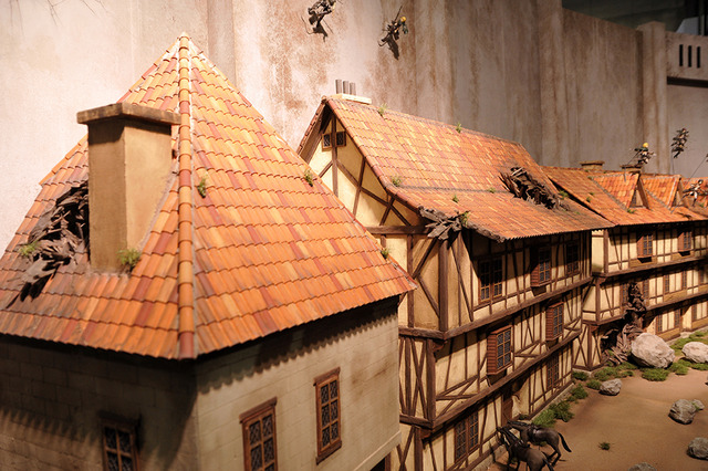 『進撃の巨人』のブースの様子