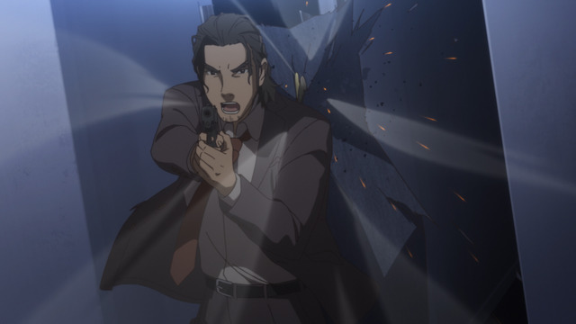 TVアニメ『コップクラフト』場面カット（C）賀東招二・小学館／STPD