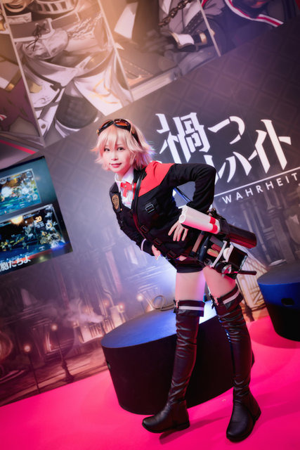 五木あきら、LOPEら公式コスプレイヤーが盛り上げる『禍つヴァールハイト』事前登録者数42万人突破の要因は？【AJ2019】