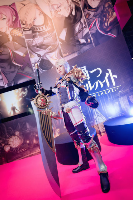 五木あきら、LOPEら公式コスプレイヤーが盛り上げる『禍つヴァールハイト』事前登録者数42万人突破の要因は？【AJ2019】