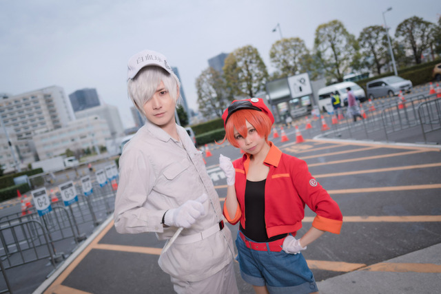 【コスプレ】「はたらく細胞」赤血球＆白血球の再現度に注目！ ひのきお＆おざーーん【インタビュー】