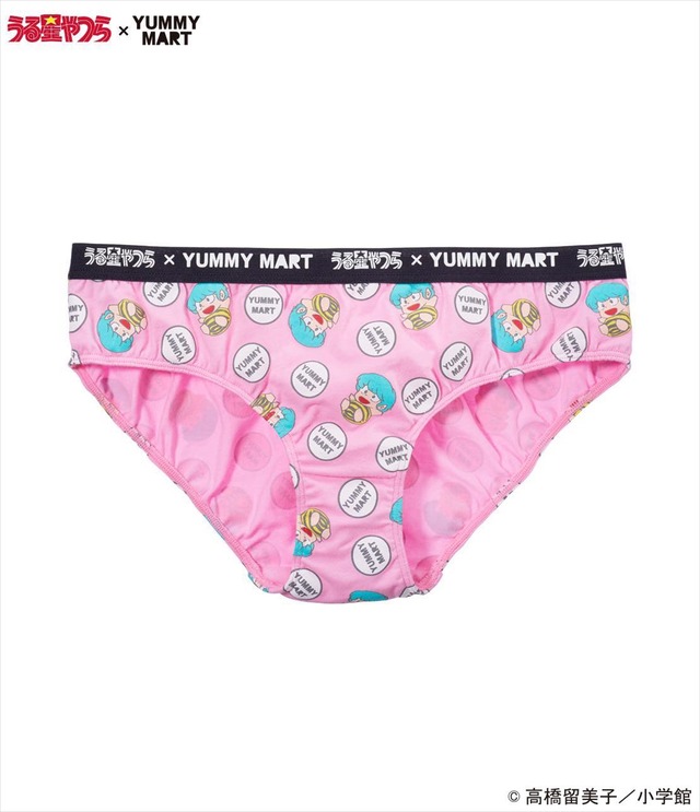 ＹＭ うる星やつらコラボ パンティ価格：1,680円＋税（C）高橋留美子／小学館