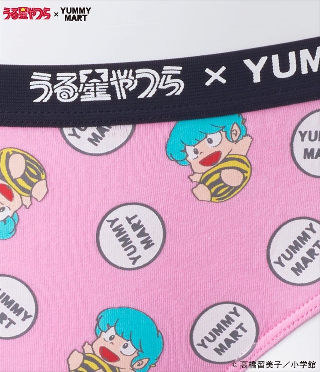 ＹＭ うる星やつらコラボ パンティ価格：1,680円＋税（C）高橋留美子／小学館
