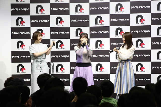 五等分の花嫁　出演：花澤香菜（中野一花役）、竹達彩奈（中野二乃役）、伊藤美来（中野三玖役）／「AnimeJapan 2019」ポニーキャニオンブース