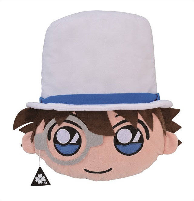 リンク』を守れ！」【ナムコ限定】 プレミアムきゃらまるクッション“怪盗キッド” (全 1 種) （C）青山剛昌／小学館・読売テレビ・TMS 1996