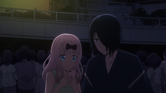 『かぐや様は告らせたい ～天才たちの恋愛頭脳戦～』第12話先行カット（C） 赤坂アカ／集英社・かぐや様は告らせたい製作委員会