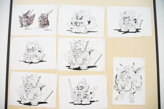 「ラフ∞絵」内覧会の模様