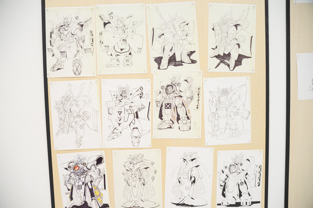 「ラフ∞絵」内覧会の模様