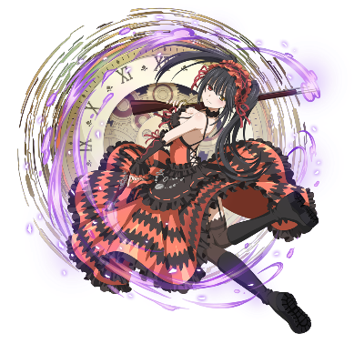 ★4[ナイトメア]時崎 狂三（C）2019 T/T/K/DALIII・P（C）FO-SBCr/DM（C）WFS（C）2019 T/T/K/DALIII・P（C）FO-SBCr/DM（C）WFS