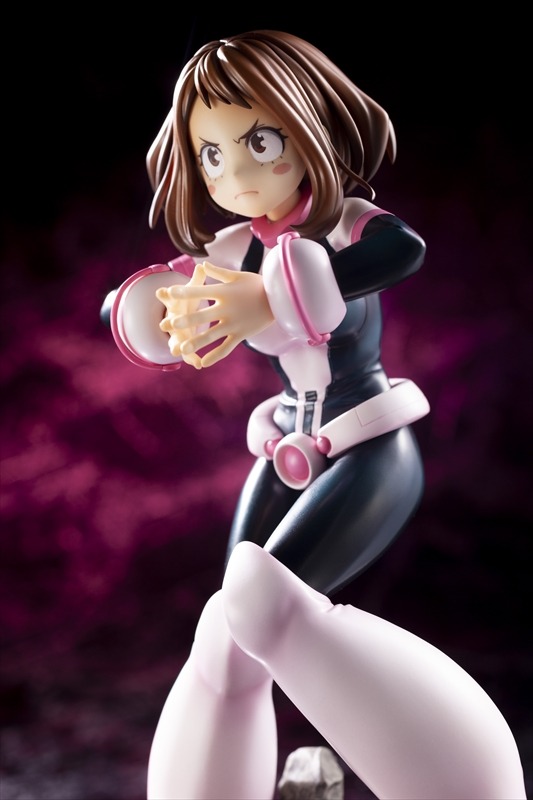 「ARTFX J 麗日お茶子」9,200円（税別）（C）堀越耕平／集英社・僕のヒーローアカデミア製作委員会