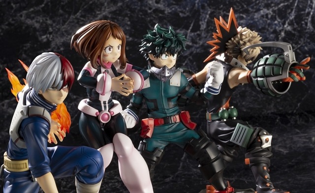 「ARTFX J 麗日お茶子」9,200円（税別）（C）堀越耕平／集英社・僕のヒーローアカデミア製作委員会
