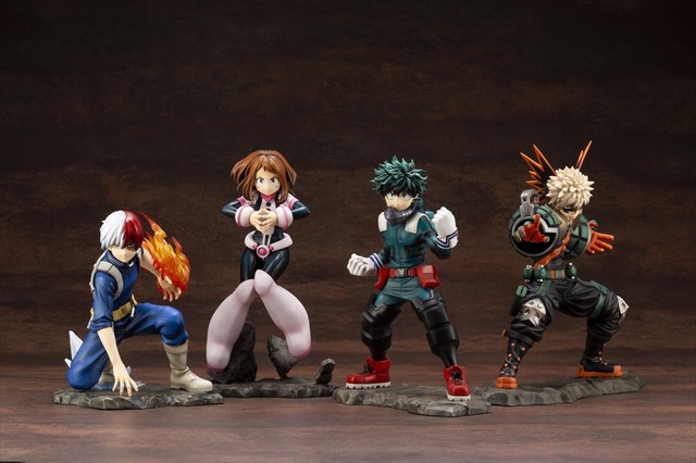 「ARTFX J 麗日お茶子」9,200円（税別）（C）堀越耕平／集英社・僕のヒーローアカデミア製作委員会