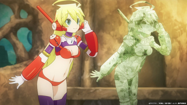 『超可動ガール1/6』第1話先行カット（C）OYSTER ／双葉社・「超可動ガール1/6 」製作委員会