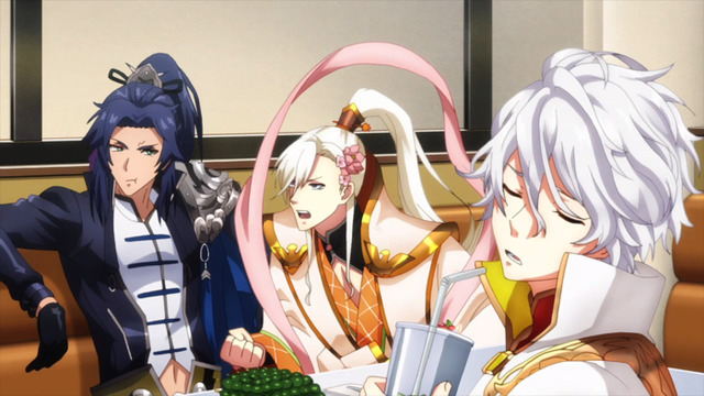 『なむあみだ仏っ！-蓮台 UTENA-』第一話「煩悩の犬は追えども去らず」先行カット（C）DMM GAMES/Visualworks/なむあみうてなプロジェクト