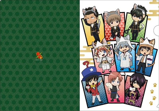 「銀魂inナンジャタウン 2019『怪談 銀魂旅館へおいでやす』」A4クリアファイル(全1種)　価格：450円（C）空知英秋／集英社・テレビ東京・電通・BNP・アニプレックス（C）2019 BANDAI NAMCO Amusement Inc.