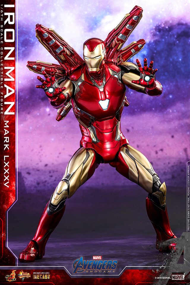 『アベンジャーズ／エンドゲーム』1/6スケールフィギュア アイアンマン・マーク85 55,000円（税込）（C） 2019 Marvel