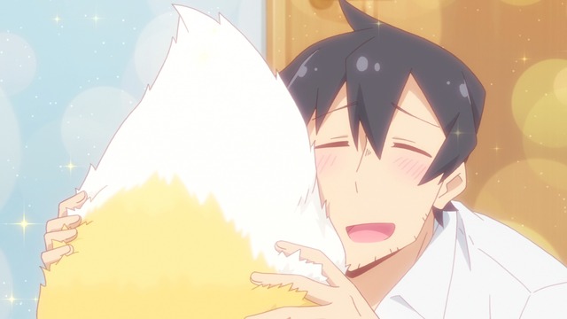 『世話やきキツネの仙狐さん』第1話「存分に甘やかしてくれよう」先行カット（C）2019 リムコロ／KADOKAWA／世話やきキツネの仙狐さん製作委員会