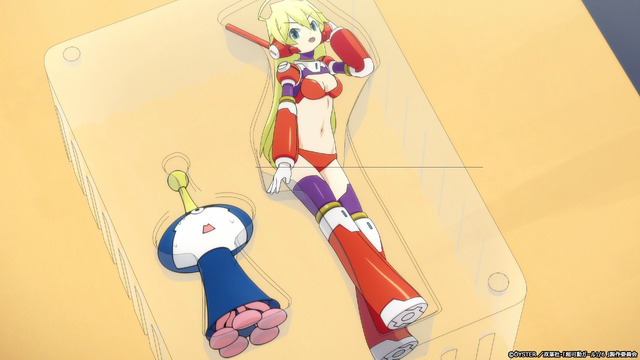 『超可動ガール1/6』第2話先行カット（C）OYSTER ／双葉社・「超可動ガール1/6 」製作委員会