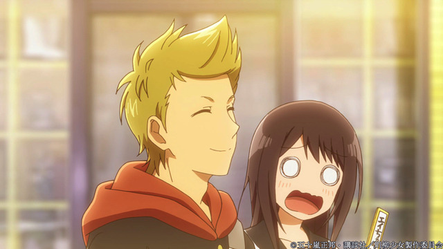 『川柳少女』第2話「七々子のダイエット」先行カット（C）五十嵐正邦・講談社／川柳少女製作委員会