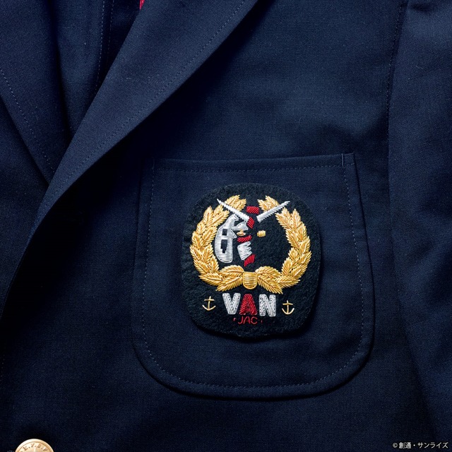 STRICT-G×VAN『機動戦士ガンダム』トロピカルブレザー・価格： 全1種　63,720円(税込)(送料・手数料別途)（C）創通・サンライズ