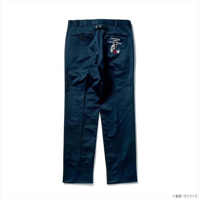 STRICT-G×VAN『機動戦士ガンダム』チノパン・価格： 全2種　各17,280円(税込)(送料・手数料別途)（C）創通・サンライズ