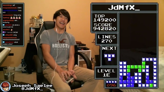 NES版『テトリス』前人未到のレベル33達成映像！速すぎてもうわからない【UPDATE】