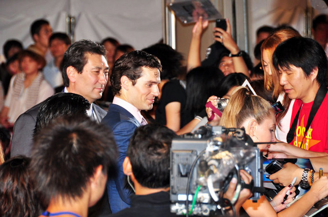 ヘンリー・カビル／『マン・オブ・スティール』ジャパン・プレミア