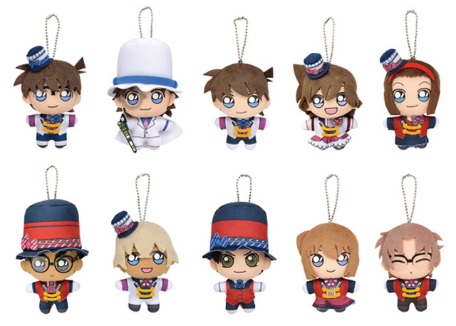 G賞 Secret Magic Show ぬいぐるみマスコット （全10種）（C）青山剛昌／小学館 （C）青山剛昌／小学館・読売テレビ・TMS 1996（C）2019 青山剛昌／名探偵コナン製作委員会