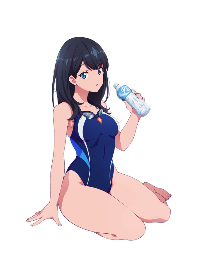 「SSSS.GRIDMAN『宝多六花』競泳水着ver 1/7スケール塗装済み完成品」1,2000円（税別）（C）円谷プロ （C）2018 TRIGGER・雨宮哲／「GRIDMAN」製作委員会