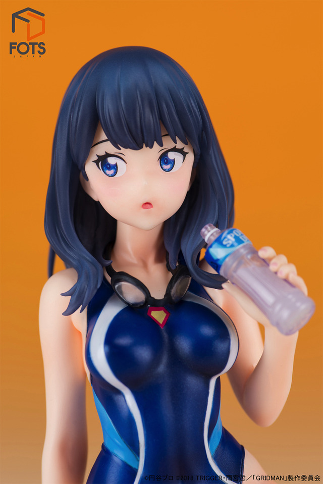 「SSSS.GRIDMAN『宝多六花』競泳水着ver 1/7スケール塗装済み完成品」1,2000円（税別）（C）円谷プロ （C）2018 TRIGGER・雨宮哲／「GRIDMAN」製作委員会