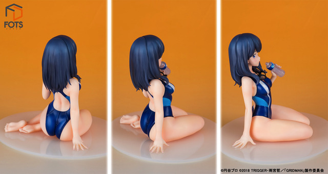 「SSSS.GRIDMAN『宝多六花』競泳水着ver 1/7スケール塗装済み完成品」1,2000円（税別）（C）円谷プロ （C）2018 TRIGGER・雨宮哲／「GRIDMAN」製作委員会