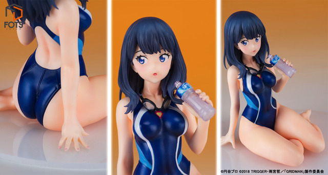 「SSSS.GRIDMAN『宝多六花』競泳水着ver 1/7スケール塗装済み完成品」1,2000円（税別）（C）円谷プロ （C）2018 TRIGGER・雨宮哲／「GRIDMAN」製作委員会