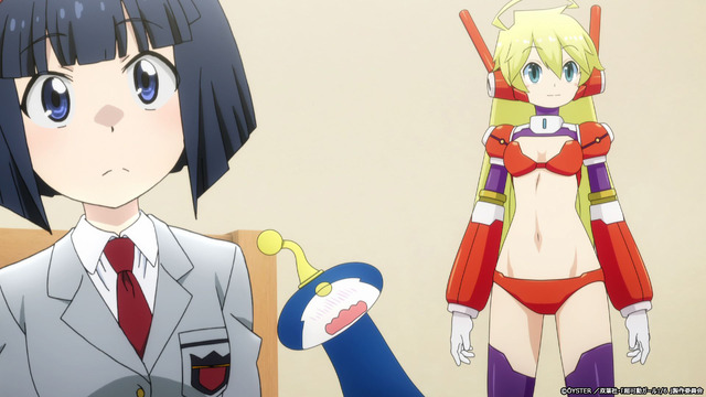 『超可動ガール1/6』第3話先行カット（C）OYSTER ／双葉社・「超可動ガール1/6」製作委員会