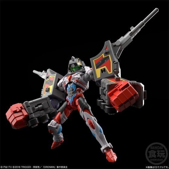 「スーパーミニプラ SSSS.GRIDMAN（4個入）」10,368円（税込）（C）円谷プロ （C）2018 TRIGGER・雨宮哲／「GRIDMAN」製作委員会