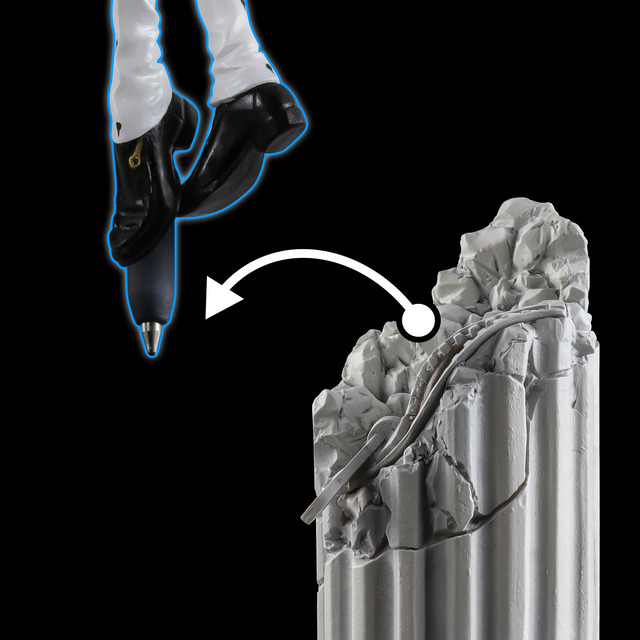 「TVアニメ『ジョジョの奇妙な冒険 黄金の風』ブローノ・ブチャラティ フィギュアペン」5,000円（税抜）（C）LUCKY LAND COMMUNICATIONS/集英社・ジョジョの奇妙な冒険 GW 製作委員会