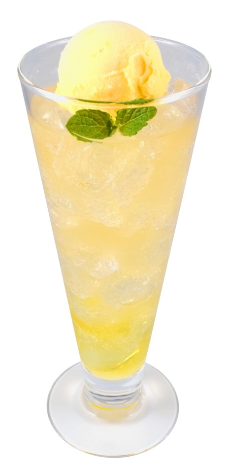 「ゾンビランドサガ ZK CAFE」2号・伝説のオレンジソーダ　700円 （C）ゾンビランドサガ製作委員会