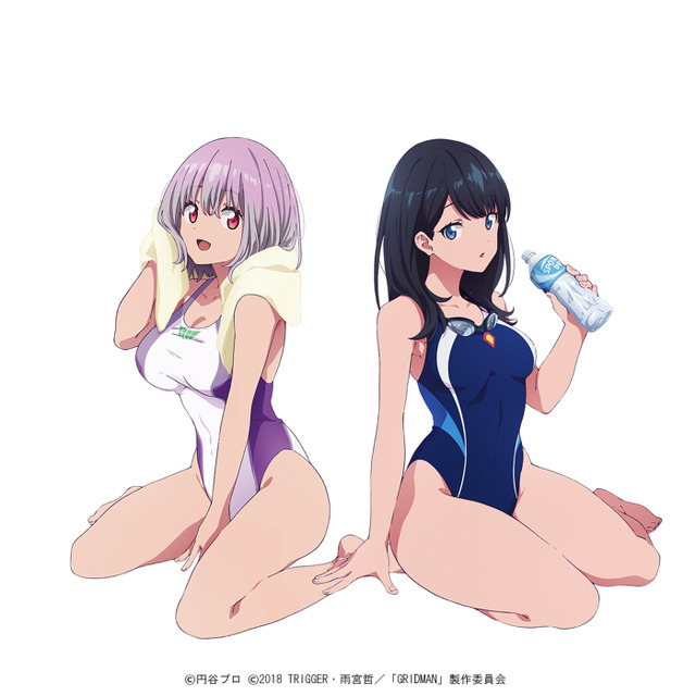 「SSSS.GRIDMAN『新条アカネ』競泳水着ver 1/7スケール塗装済み完成」12,000円（税別）（C）円谷プロ （C）2018 TRIGGER・雨宮哲／「GRIDMAN」製作委員会