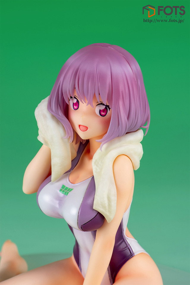 「SSSS.GRIDMAN『新条アカネ』競泳水着ver 1/7スケール塗装済み完成」12,000円（税別）（C）円谷プロ （C）2018 TRIGGER・雨宮哲／「GRIDMAN」製作委員会