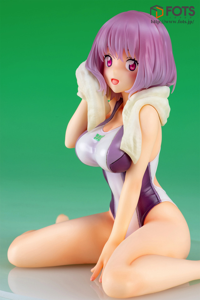 「SSSS.GRIDMAN『新条アカネ』競泳水着ver 1/7スケール塗装済み完成」12,000円（税別）（C）円谷プロ （C）2018 TRIGGER・雨宮哲／「GRIDMAN」製作委員会