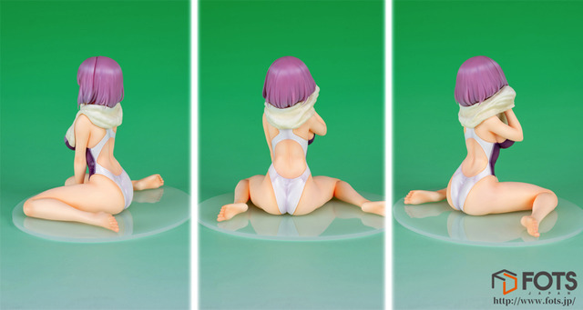 「SSSS.GRIDMAN『新条アカネ』競泳水着ver 1/7スケール塗装済み完成」12,000円（税別）（C）円谷プロ （C）2018 TRIGGER・雨宮哲／「GRIDMAN」製作委員会